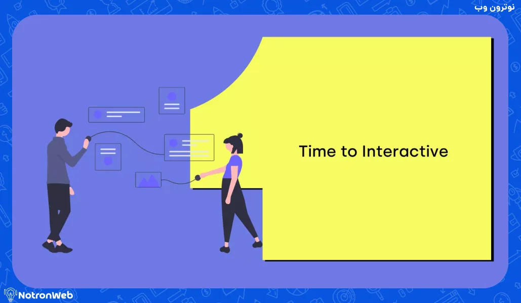 تعامل کاربر در سایت و متن time to interactive